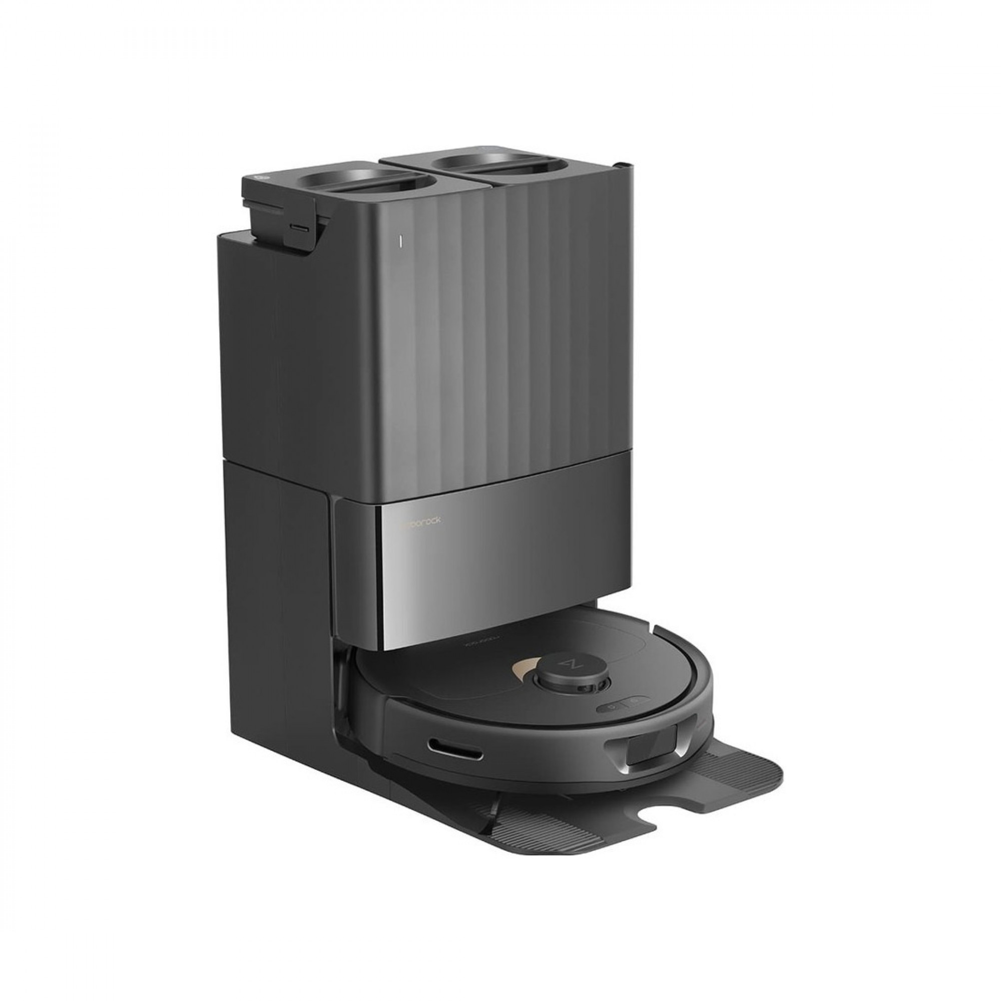 Робот-пилосос з вологим прибиранням RoboRock Q Revo Black (QR52-00)